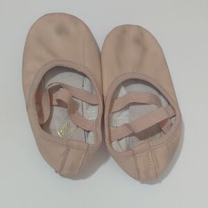Stelle Kids Ballet Slippers in Pink 10MT Leather